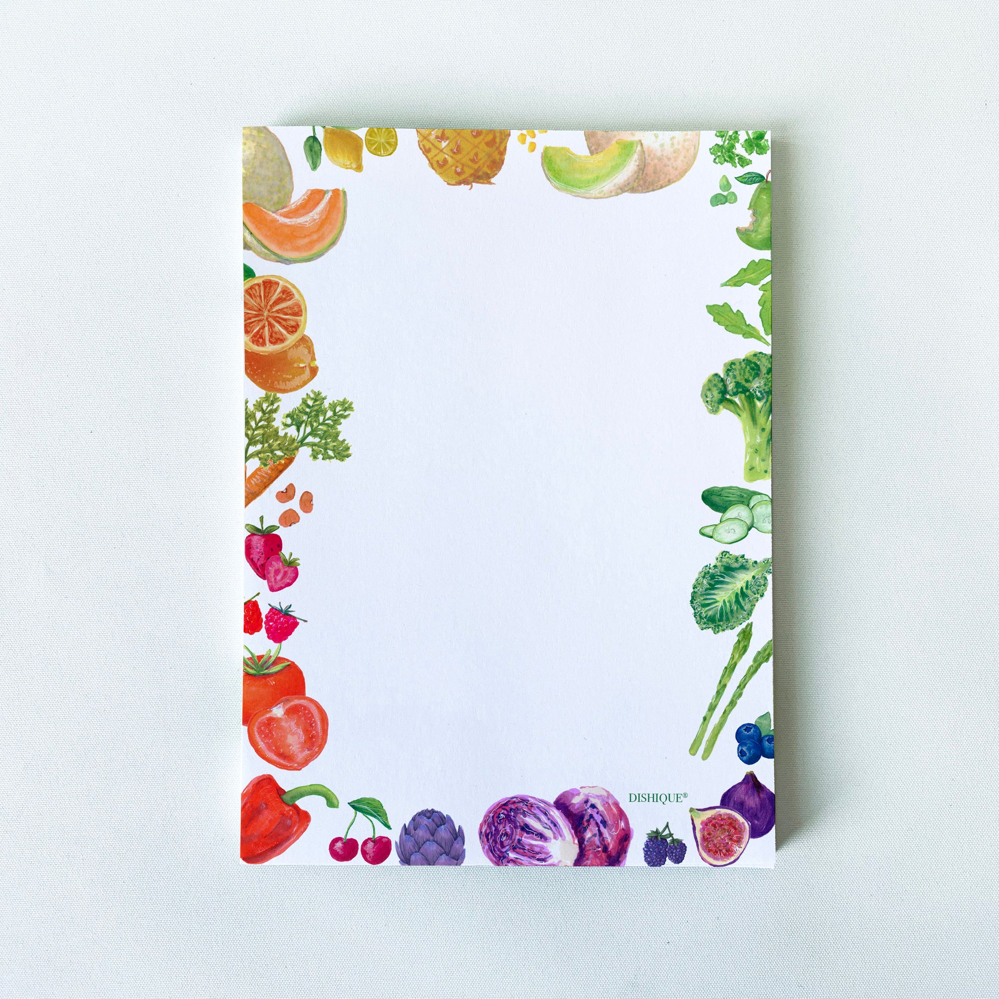 Fruit & Veggie Themed Notepad 50 pages