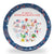 Independence Day Alphabet 10" DecoWare Plastic Plate
