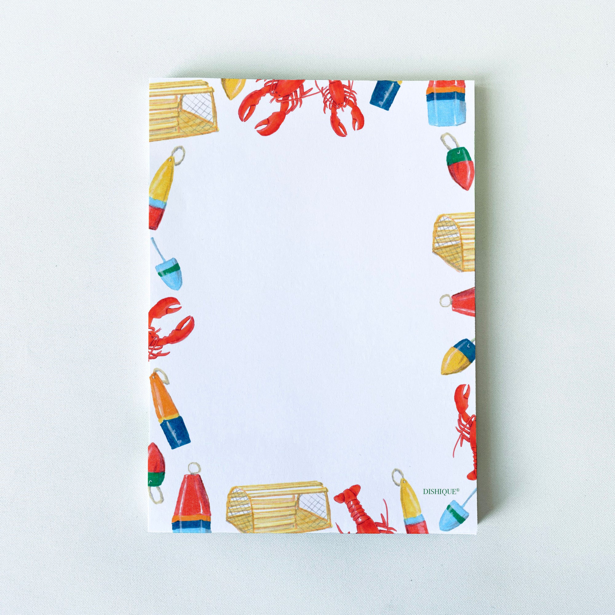 Coastal Lobster Themed Notepad 50 pages