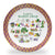 Mardi Gras Alphabet 10" DecoWare Plastic Plate