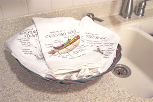 Anatomy of The Bean Dish Towel