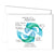 Pisces Anatomy Greeting Card (blank inside)