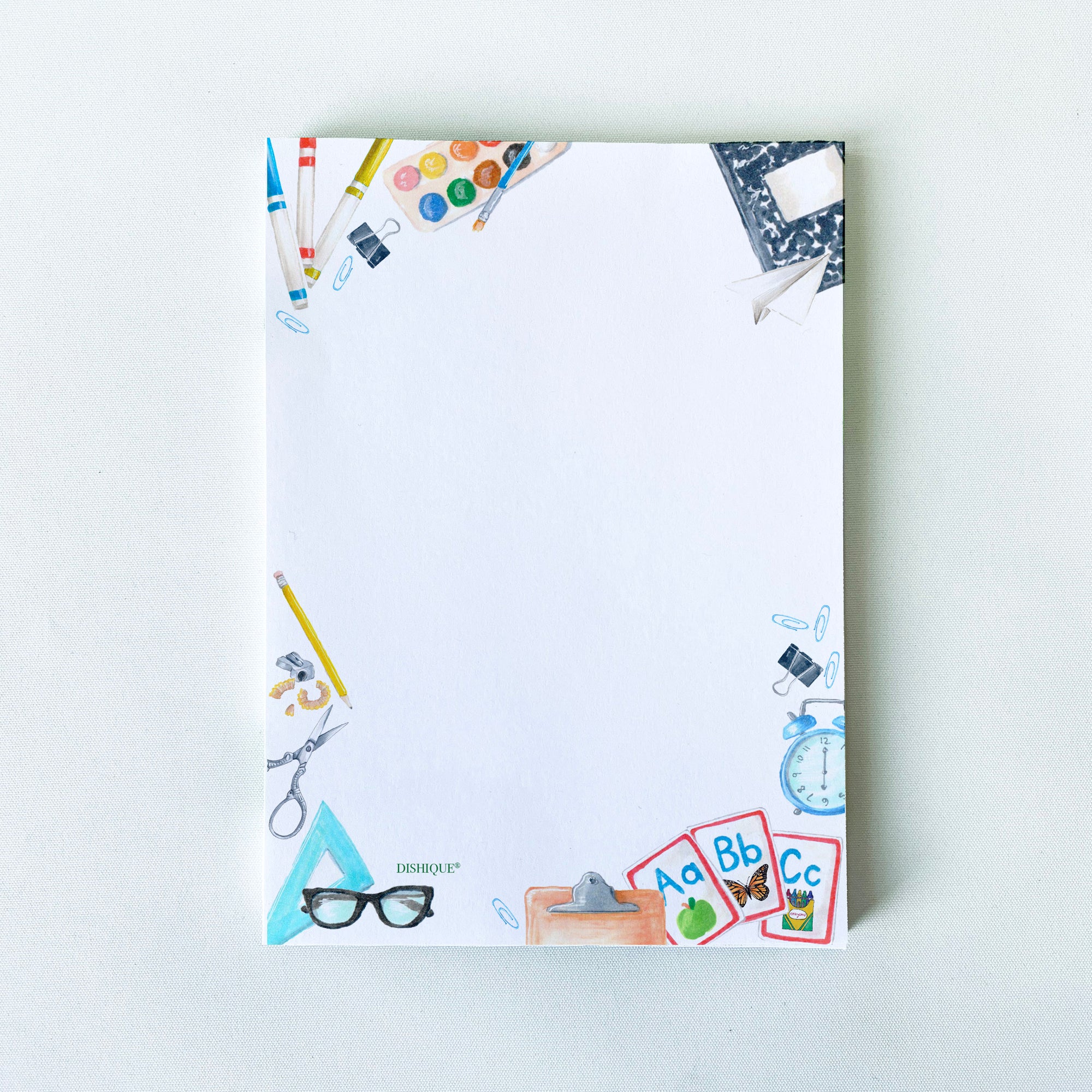 Back to School Themed Notepad 50 pages