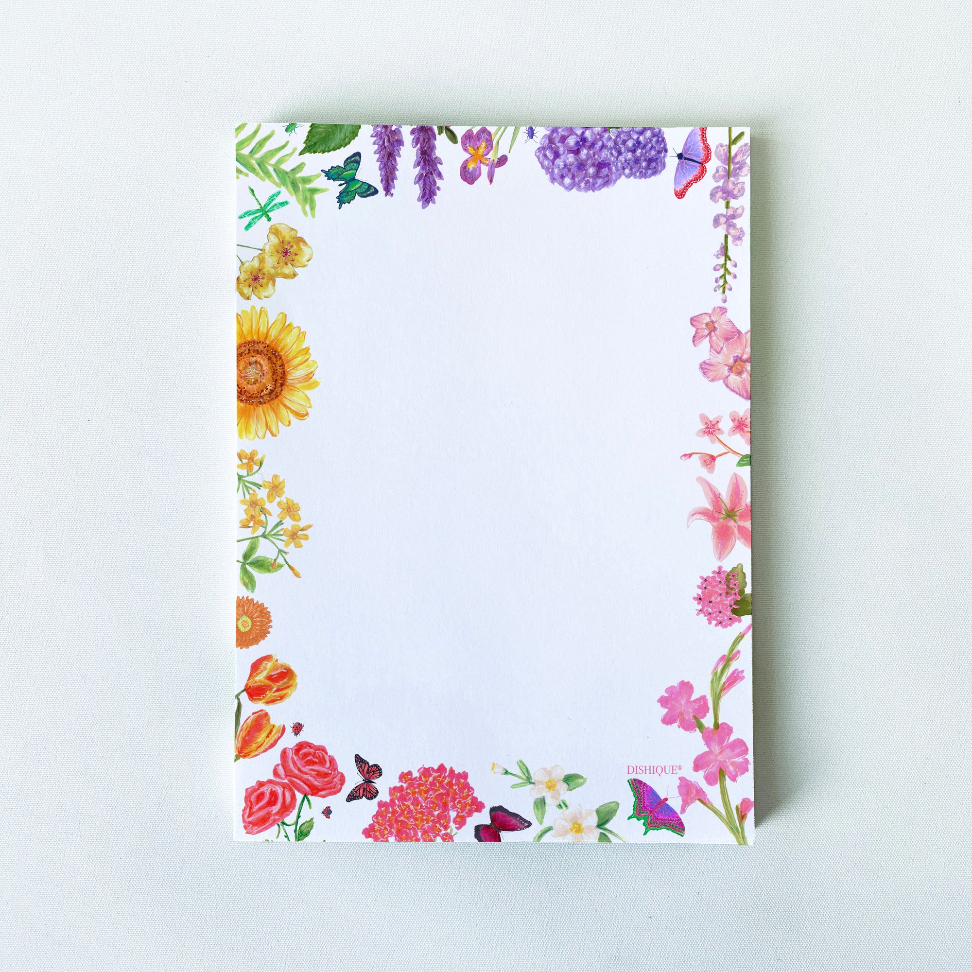 Botanical Themed Notepad 50 pages