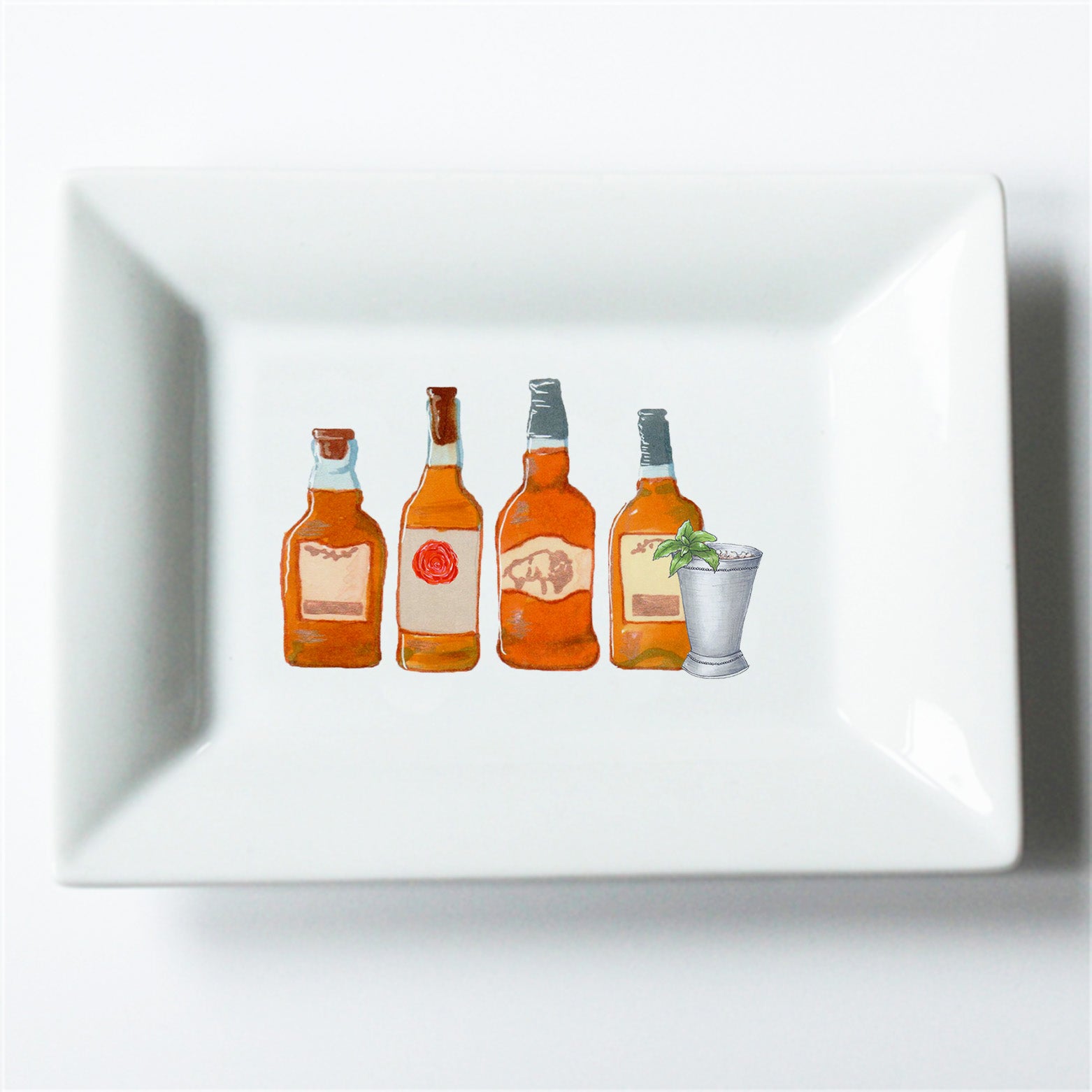 Bourbon Crest Mini Dish