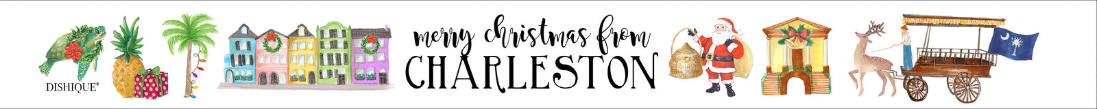 Charleston Christmas Ornament