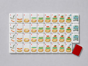 Chicago Themed Mahjong Set