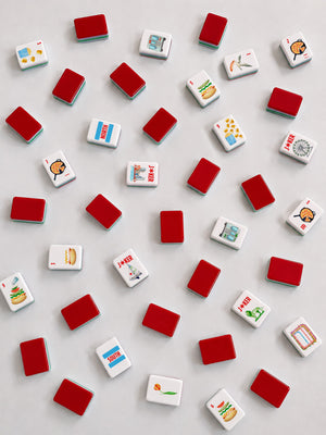 Chicago Themed Mahjong Set