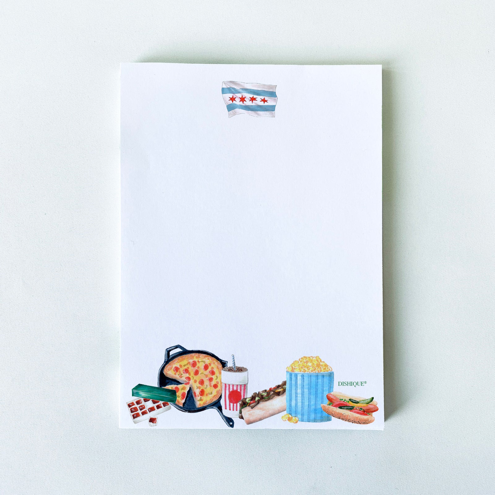 Chicago Themed Notepad 50 pages