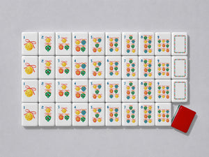 Christmas Themed Mahjong Set