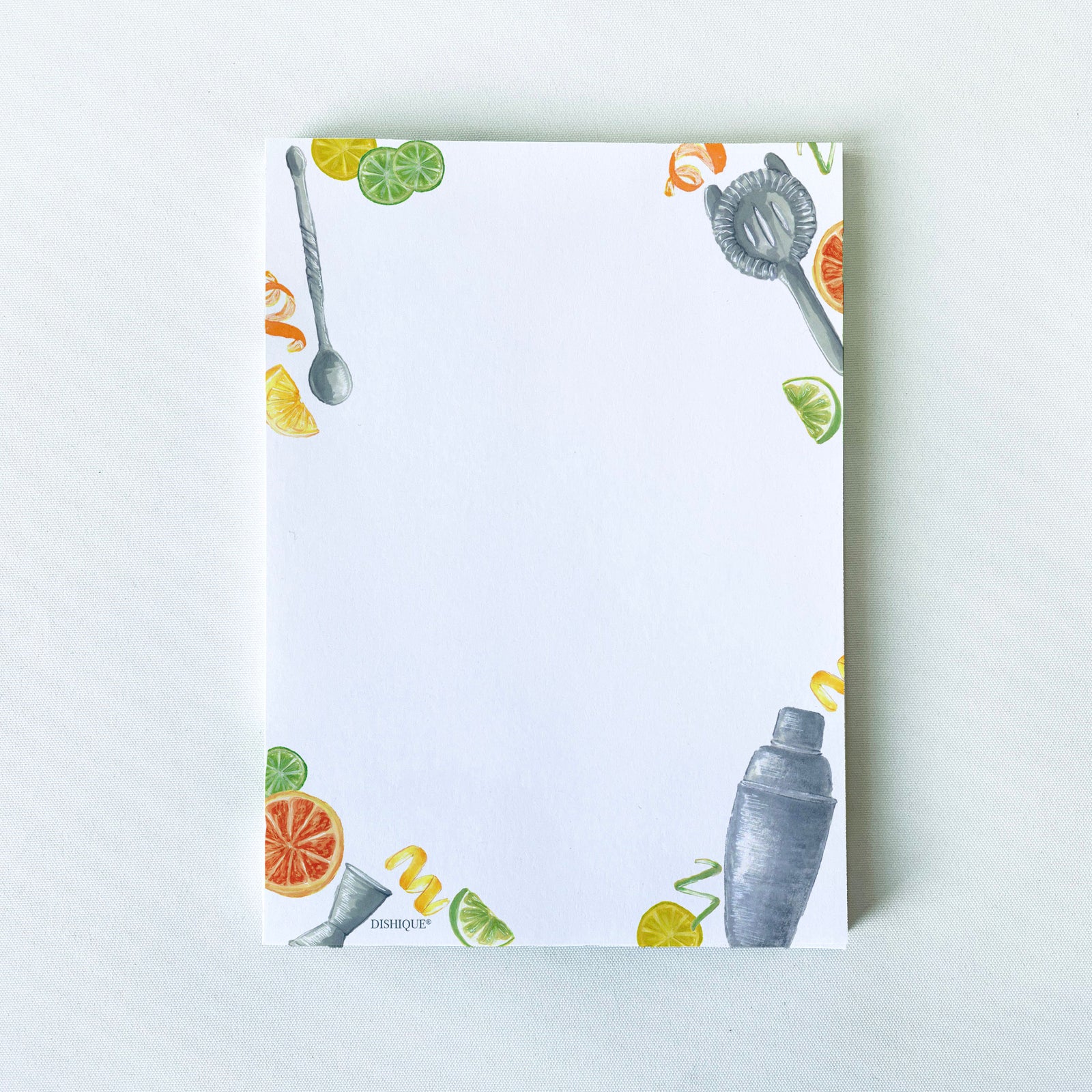 Cocktail Themed Notepad 50 pages