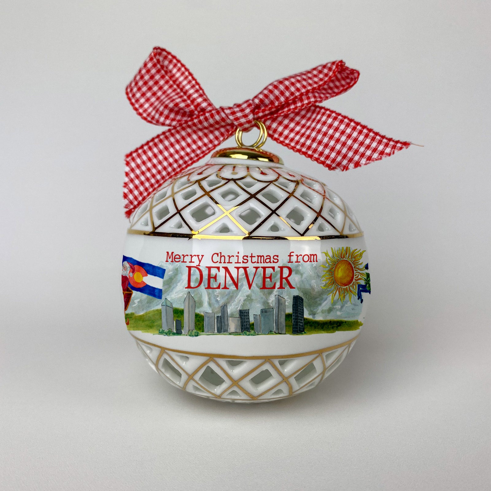 Denver Christmas Ornament