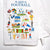 Football Alphabet Bar Towel