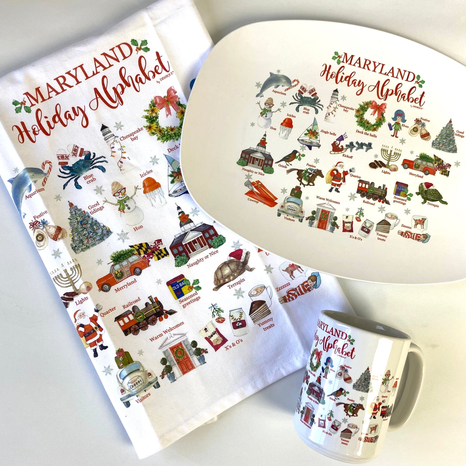 Sales Sample Bundle - Maryland Holiday Alphabet