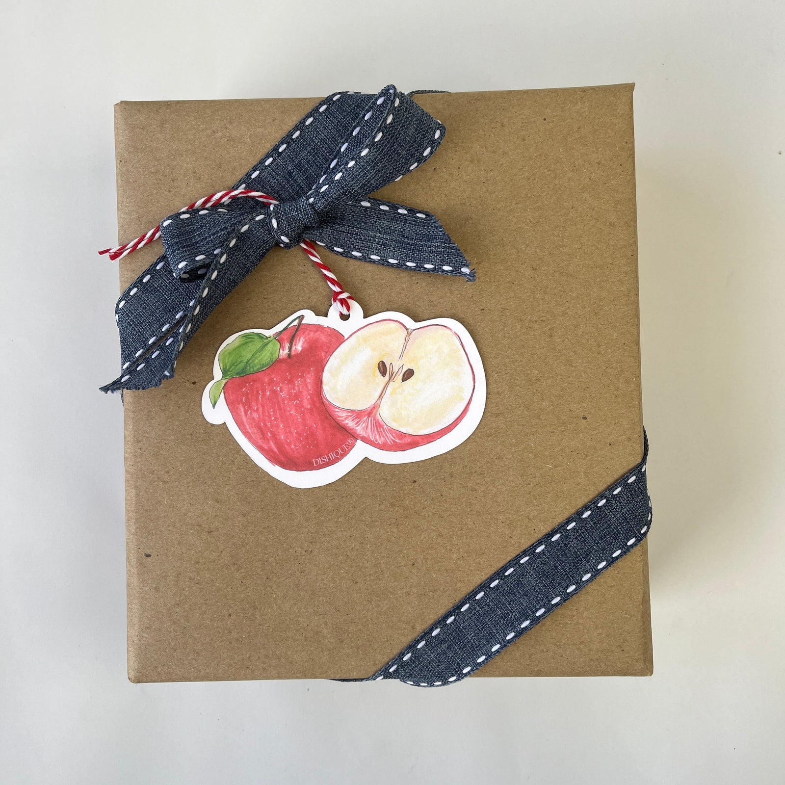 Apple Gift Tag Pack of 8