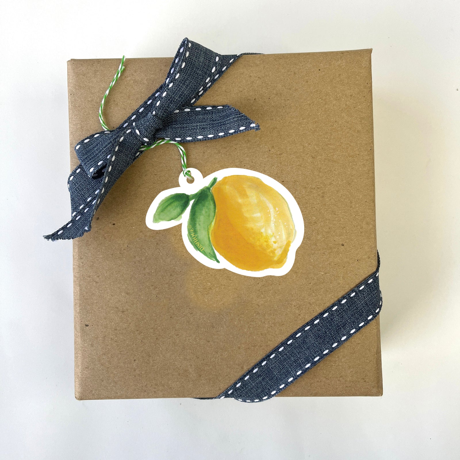 Lemon Gift Tag Pack of 8