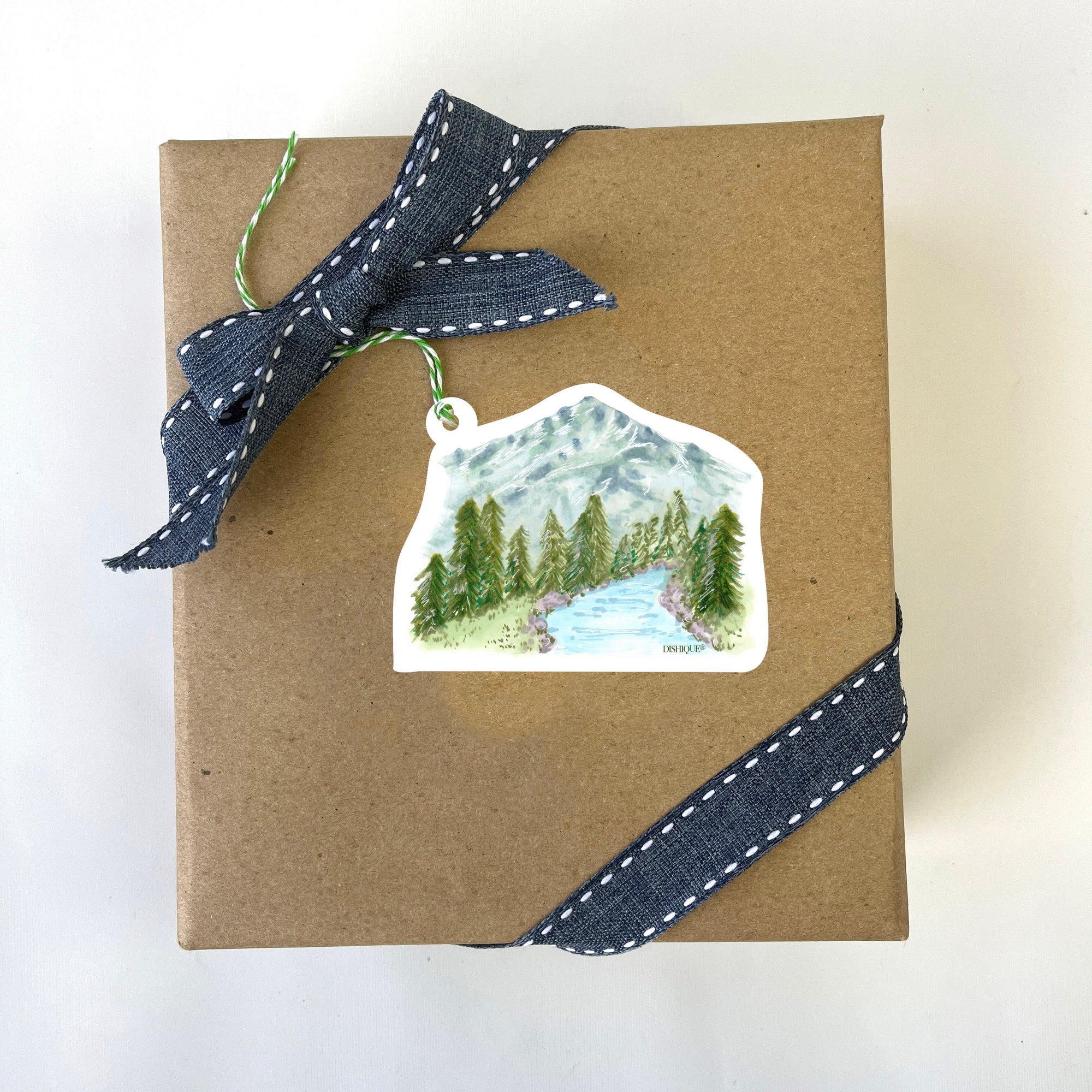 Mountains Gift Tag Pack of 8