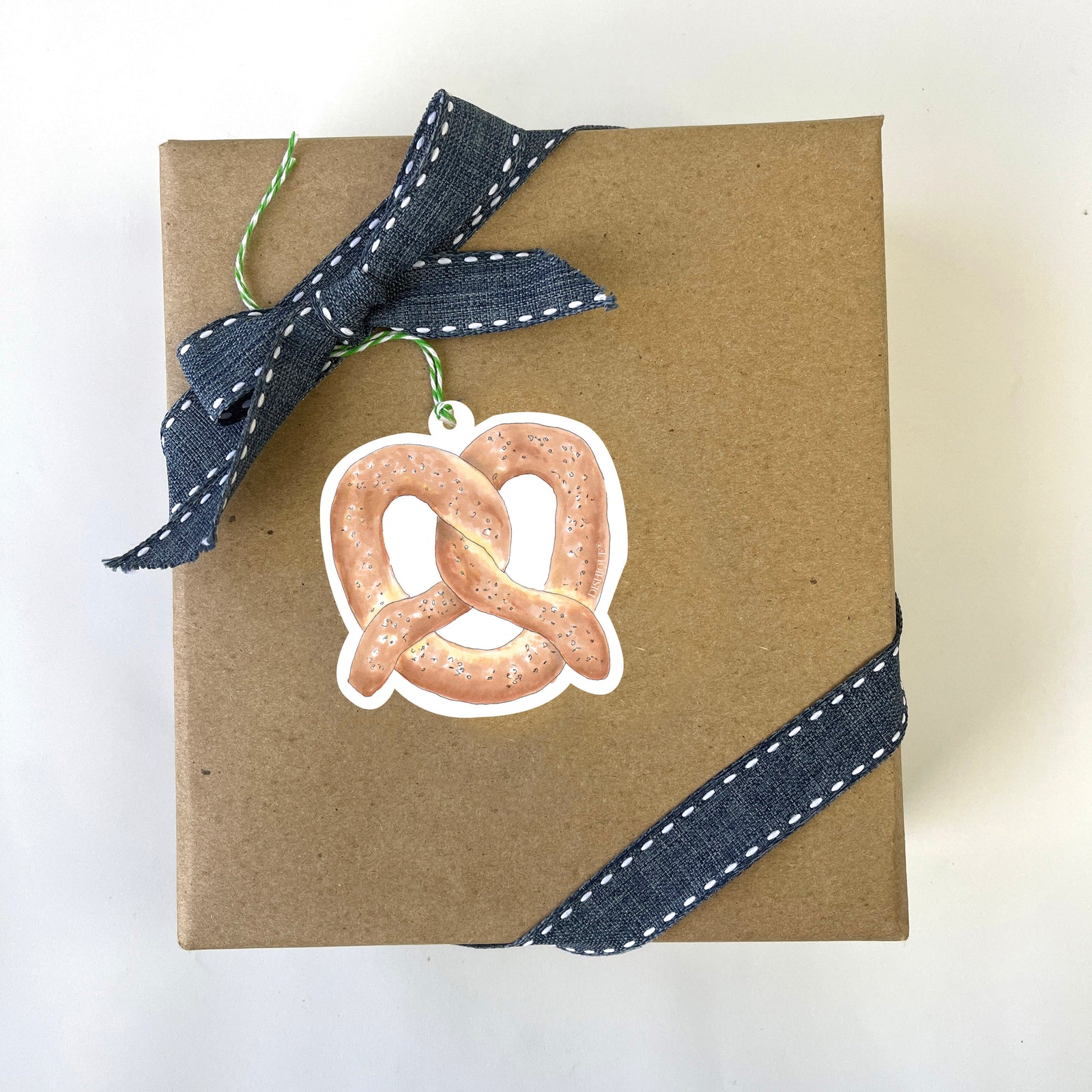 Pretzel Gift Tag Pack of 8