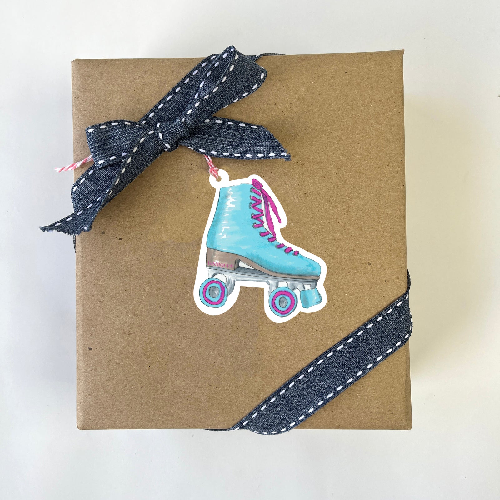 Rollerskate Gift Tag Pack of 8