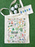 Golf Themed Tote Bag & Pouch Set