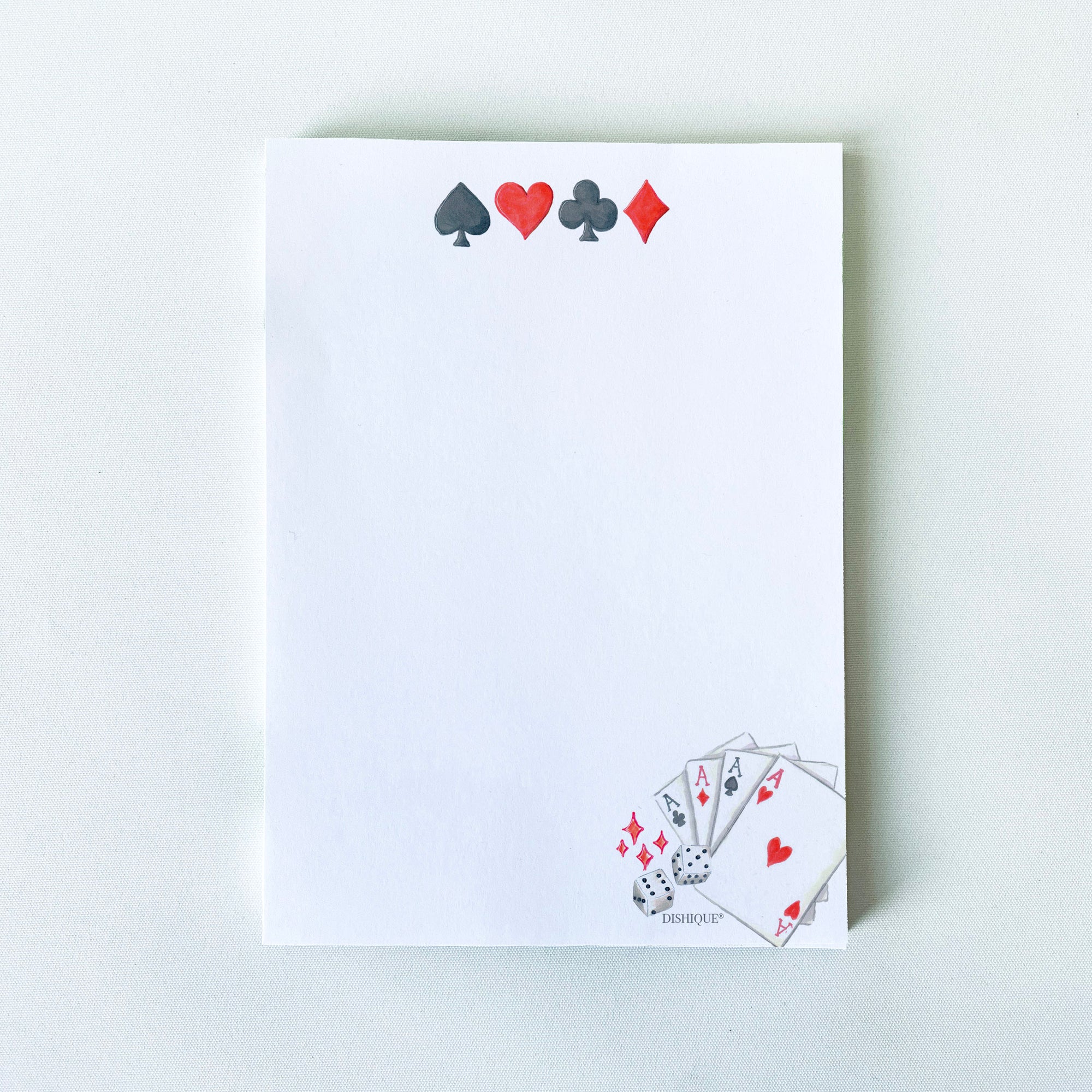Good Luck/Casino Themed Notepad 50 pages