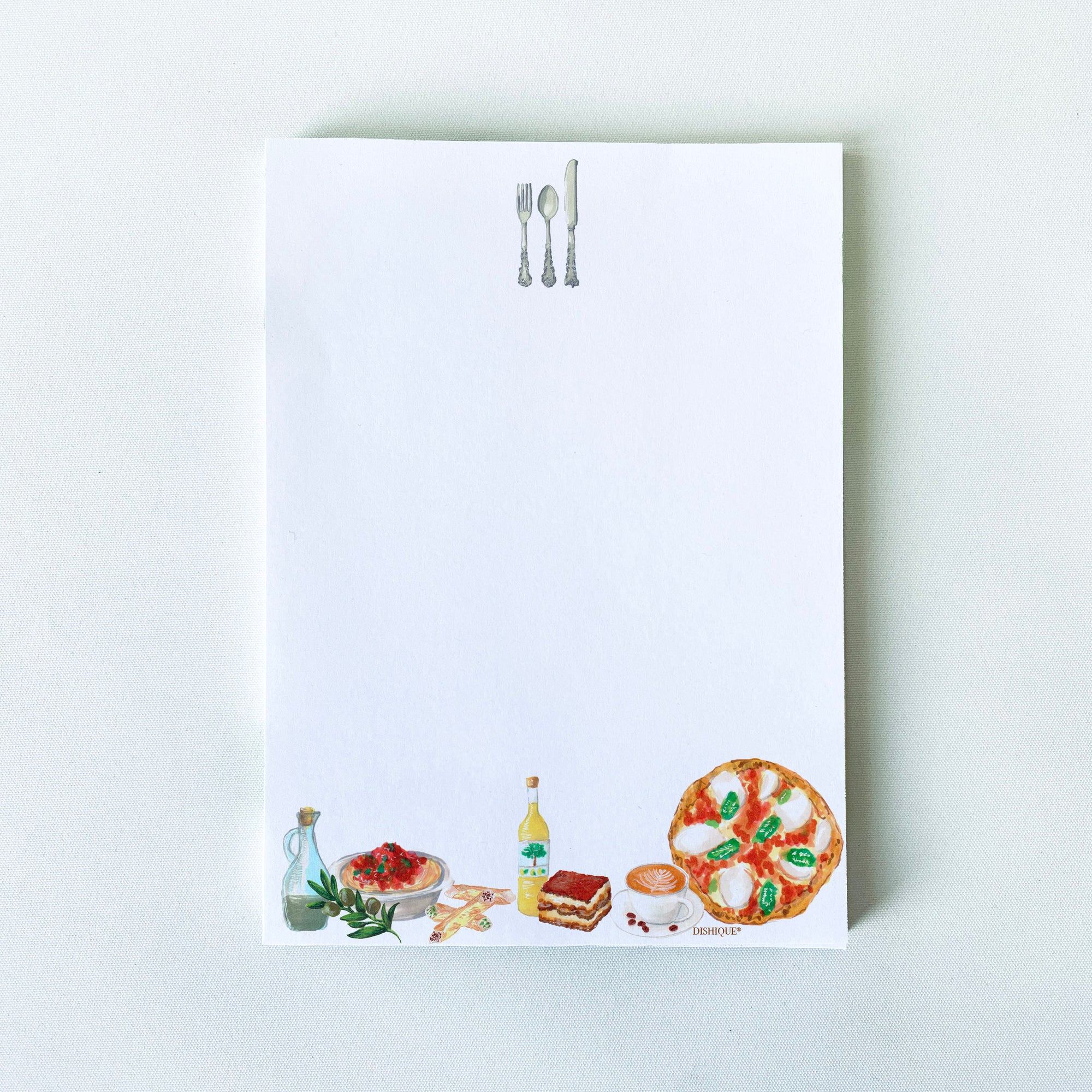 Italian Themed Notepad 50 pages