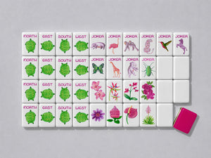 Jungle Themed Mahjong Set