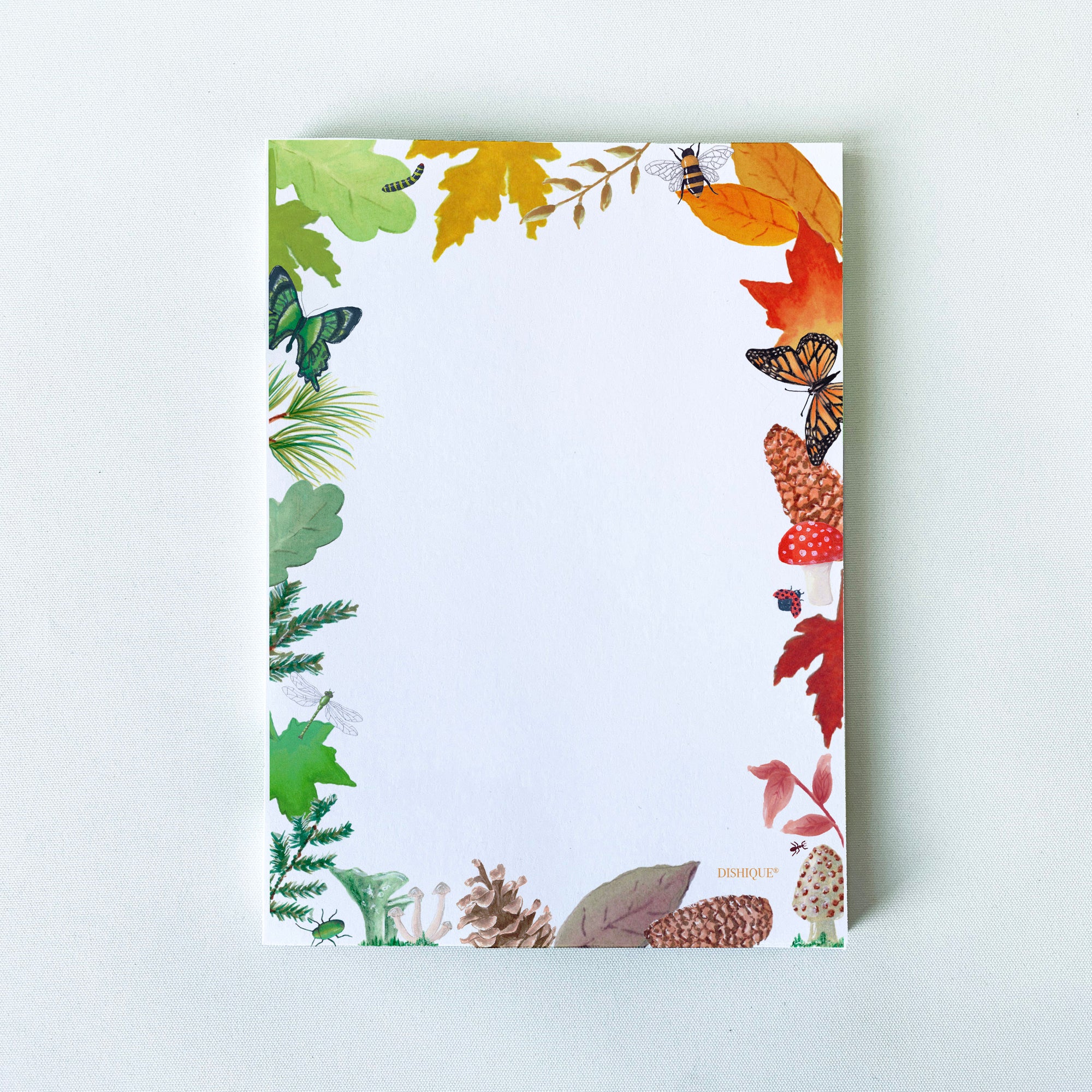 Lake Life Leaf Themed Notepad 50 pages