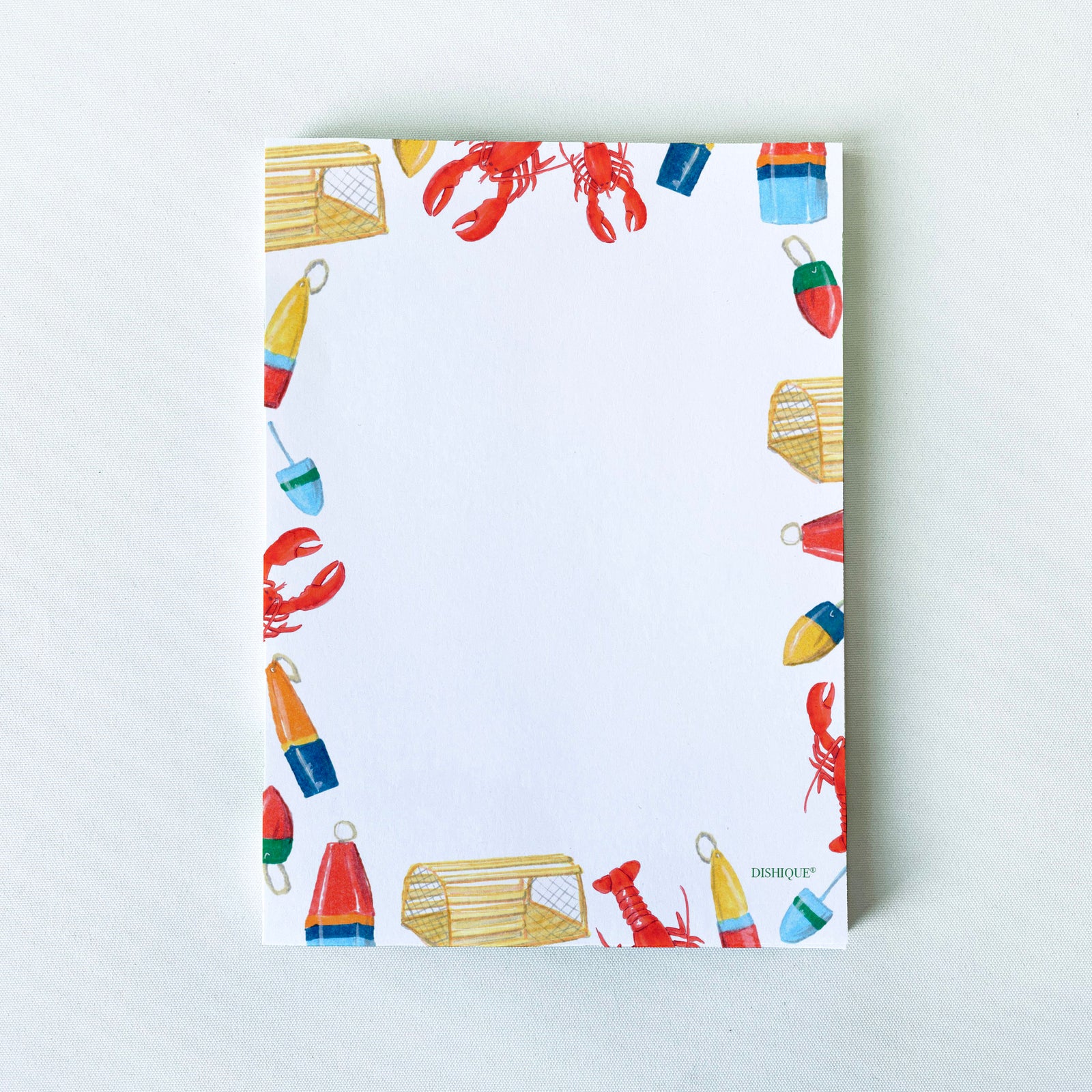 Coastal Lobster Themed Notepad 50 pages