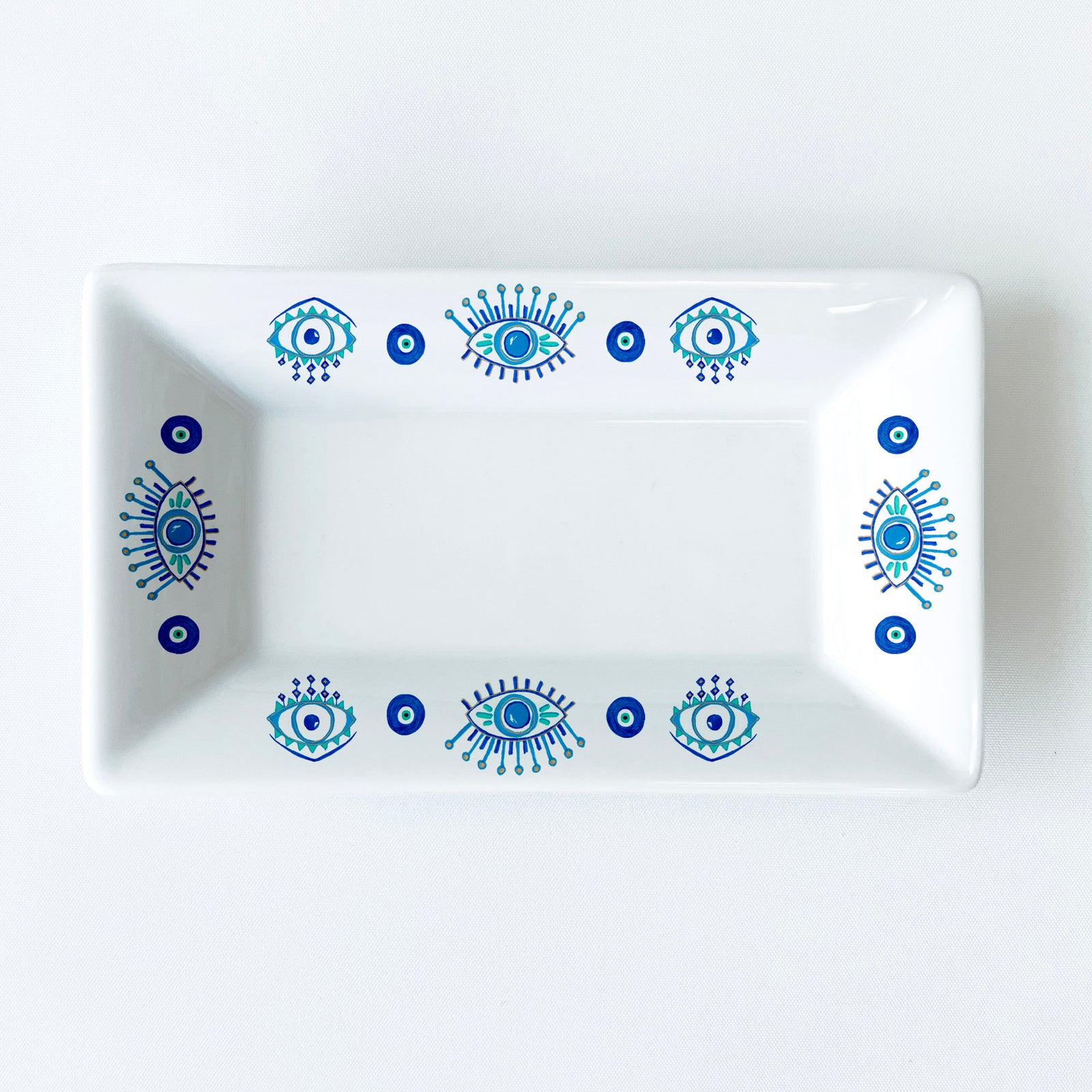 Good Luck Pattern 6.25" Long Mini Dish