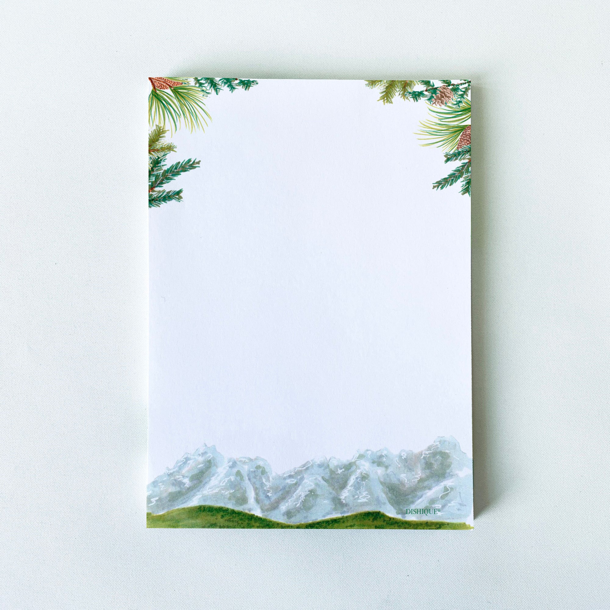 Mountain Themed Notepad 50 pages