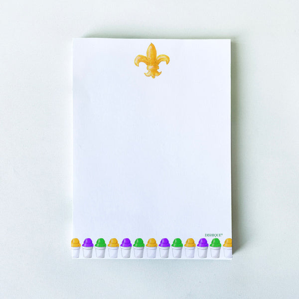 New Orleans Themed Notepad 50 pages - Dishique