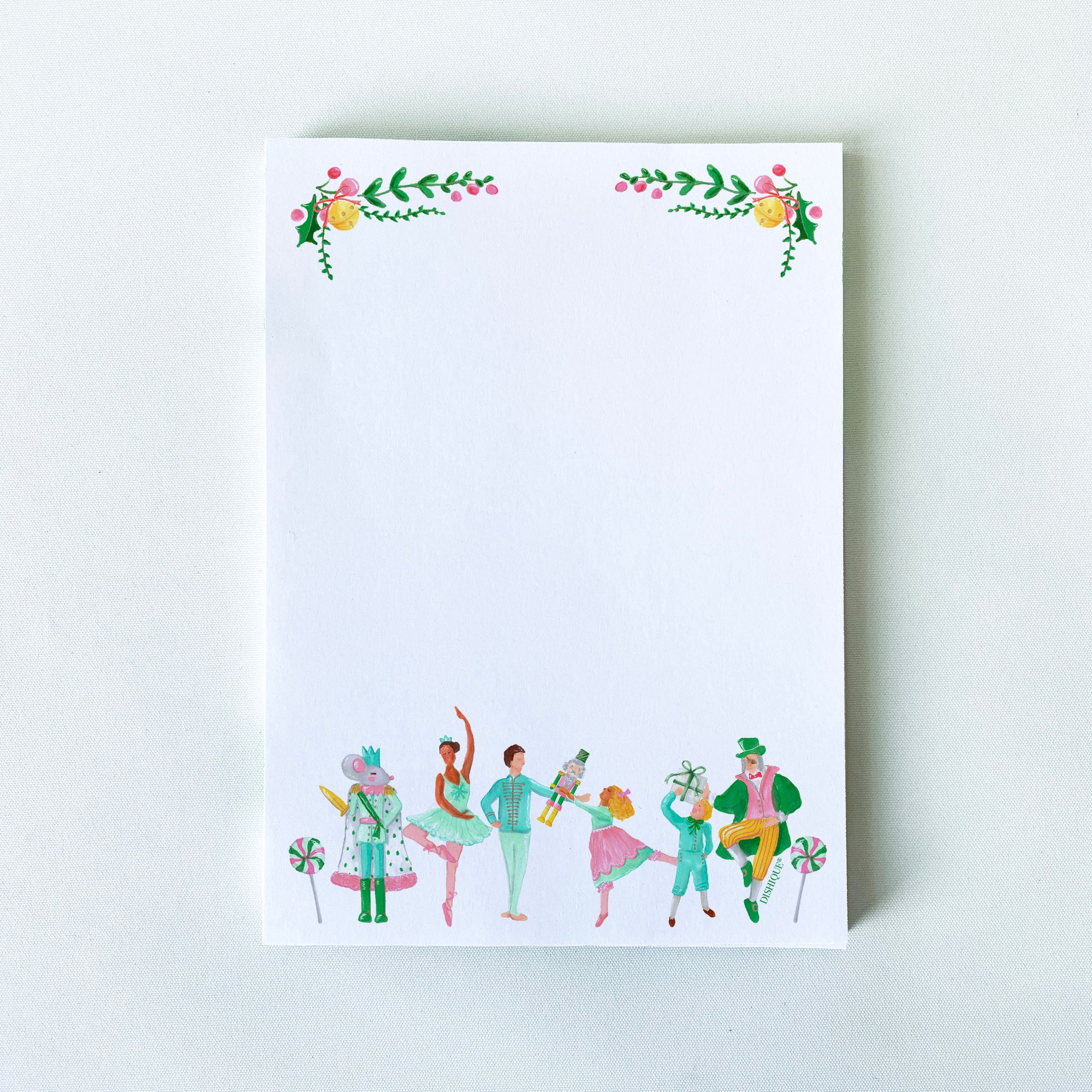 Nutcracker Themed Notepad 50 pages