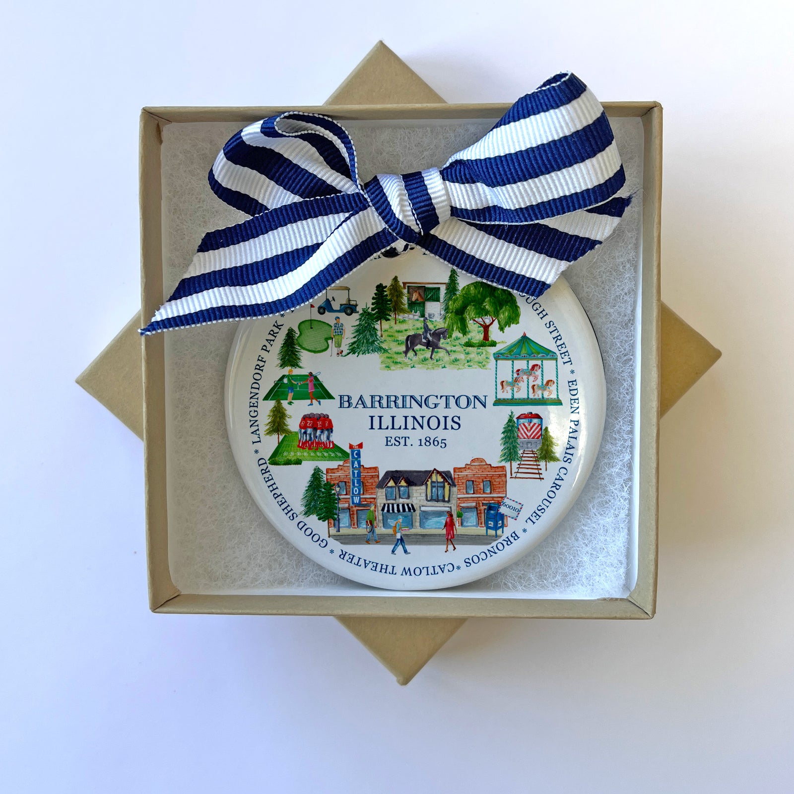Barrington Icons Holiday Ornament