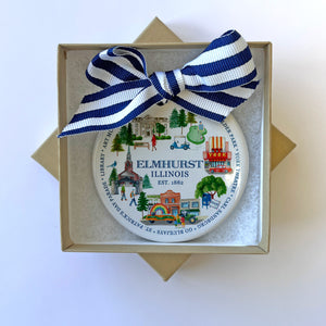 Elmhurst Icons Holiday Ornament