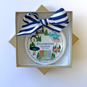Evanston Icons Holiday Ornament