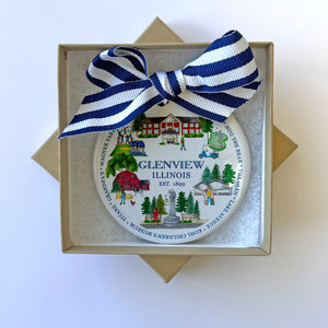 Glenview Icons Holiday Ornament