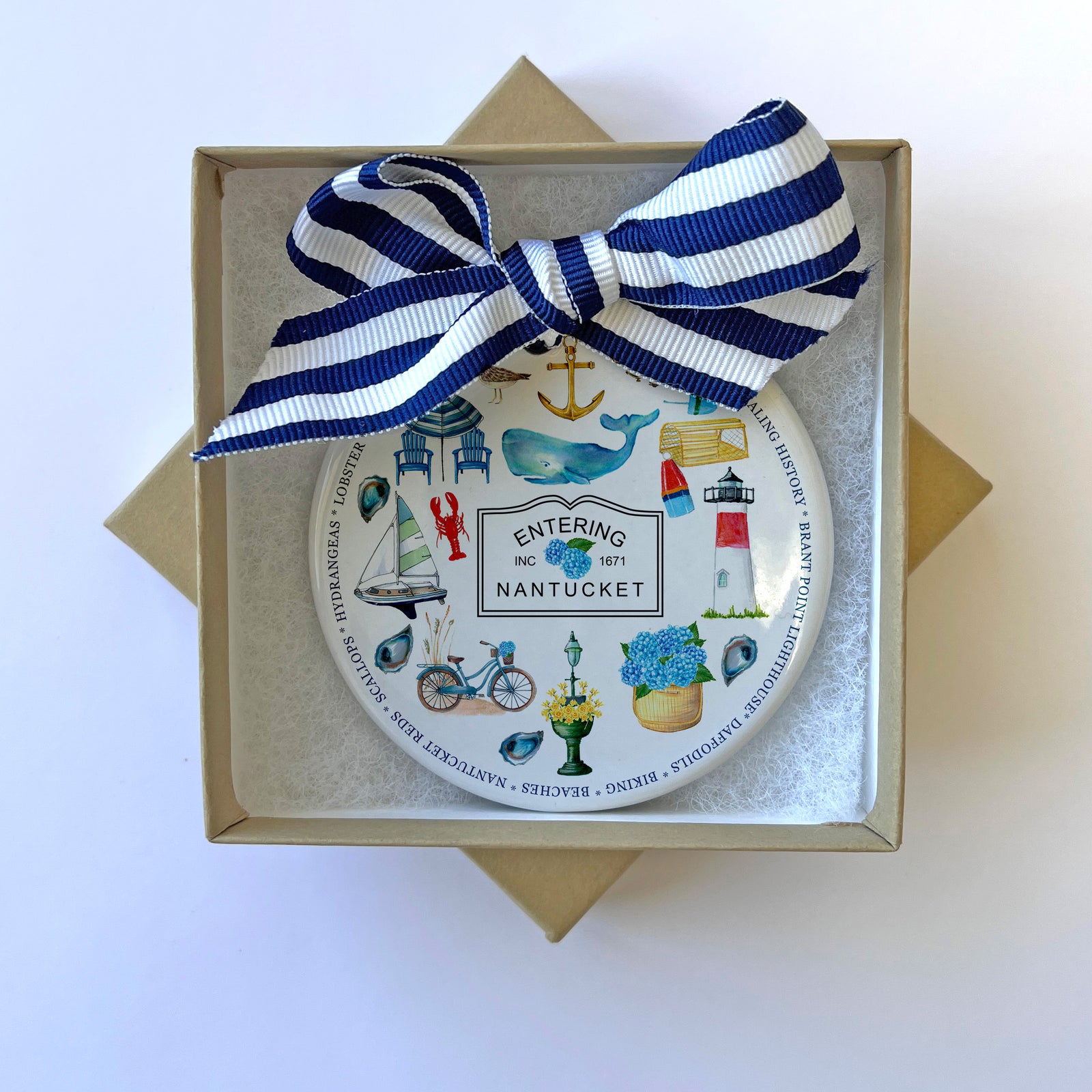 Nantucket Icons Holiday Ornament