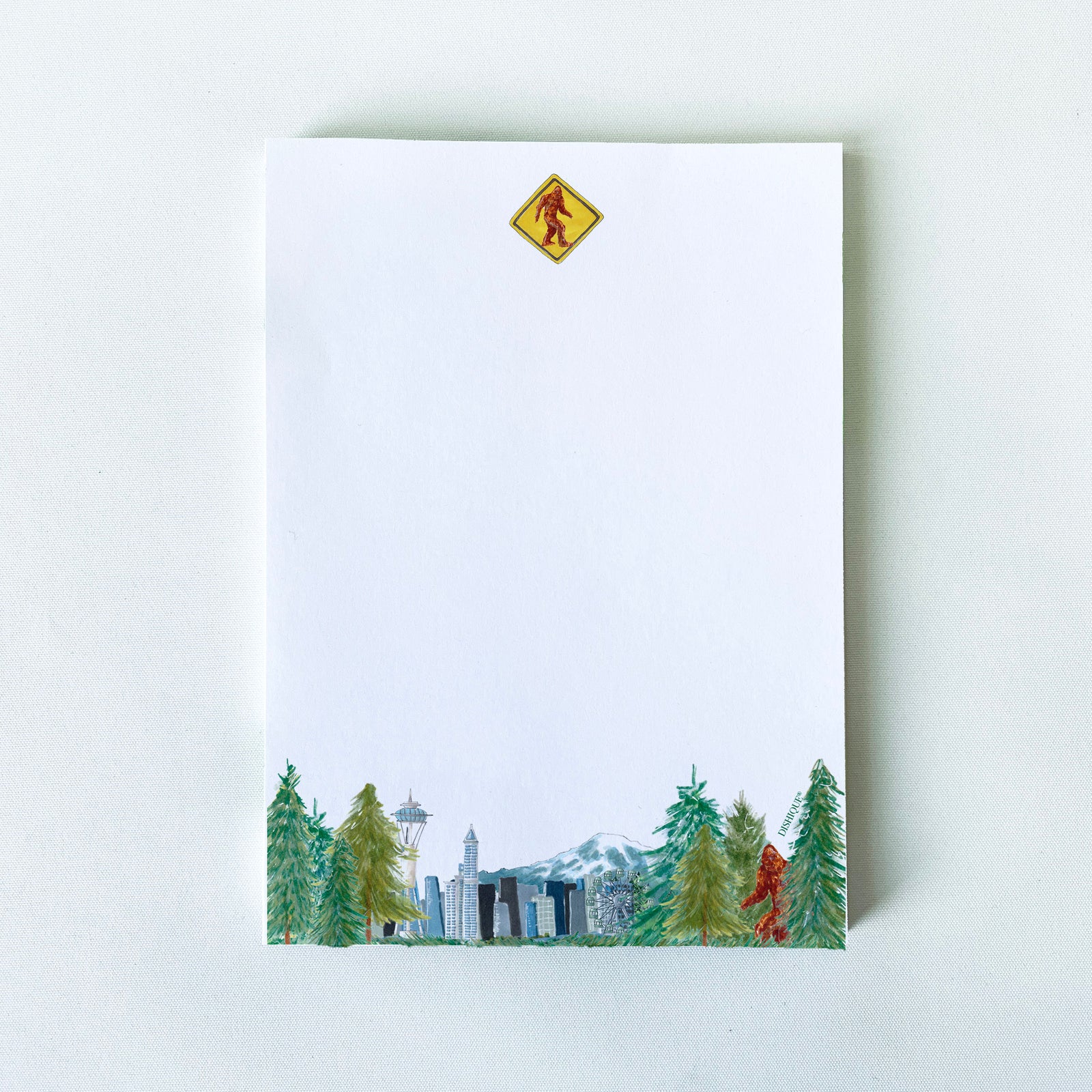 Seattle Themed Notepad 50 pages