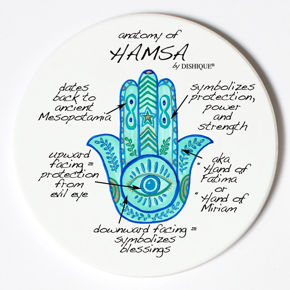 Individual Coasters - Sports & Hobbies - Hamsa