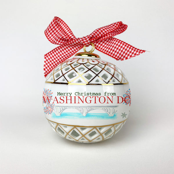 Washington DC Christmas Ornament - Dishique