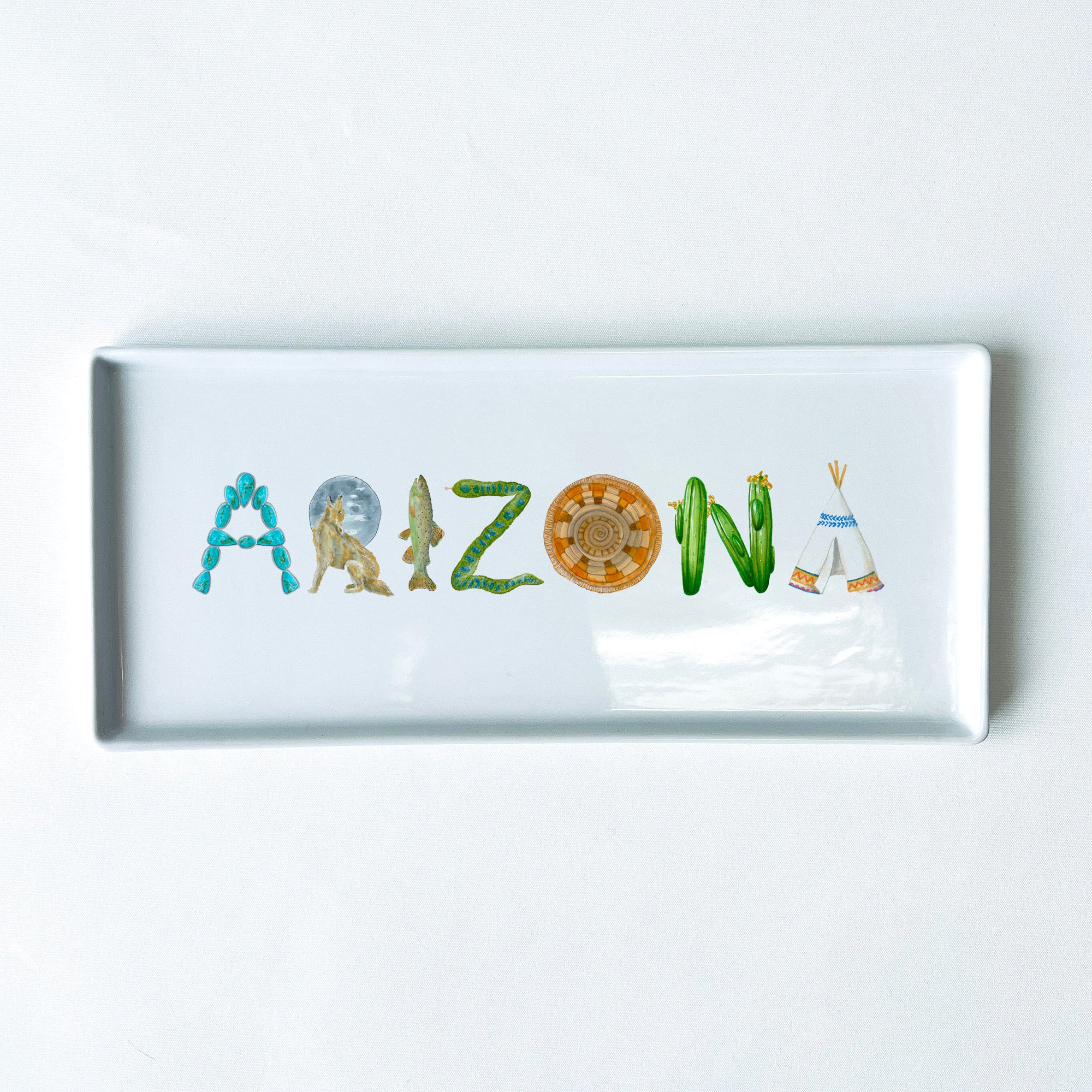 Arizona Icons Typography Tray 10.5" Long