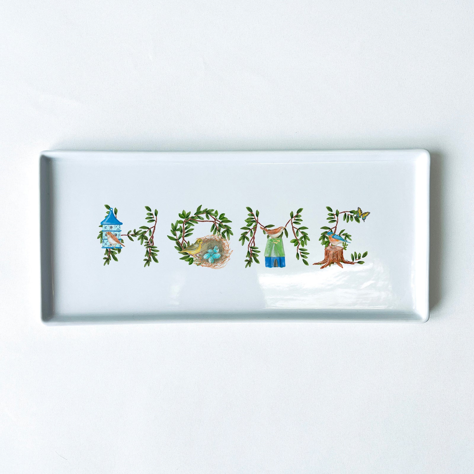 Home Icons Typography Tray 10.5" Long