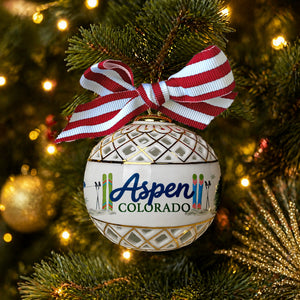 Aspen Skiint Ornament