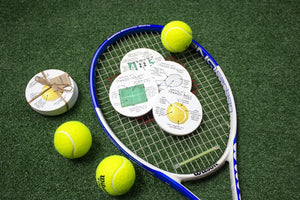 Tennis Anatomy Coaster Set