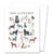 Dog Alphabet Greeting Card (blank inside)