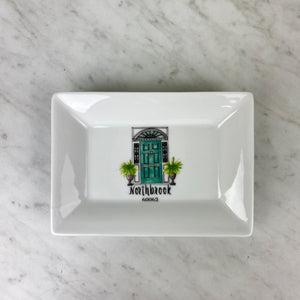 Front Door Mini Dish Various Chicago Suburbs - Discontinued Designs Limited Stock