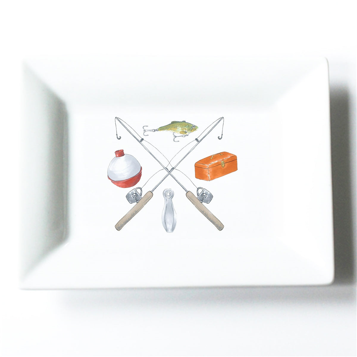 Fishing Crest Mini Dish