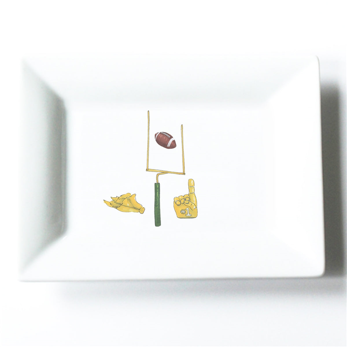 Football Crest Mini Dish