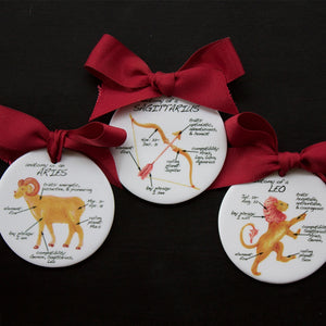 Aries Holiday Ornament